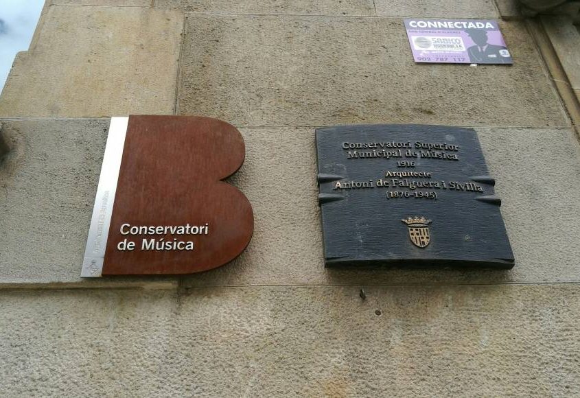 cortinas proyecto conservatori municipal barcelona