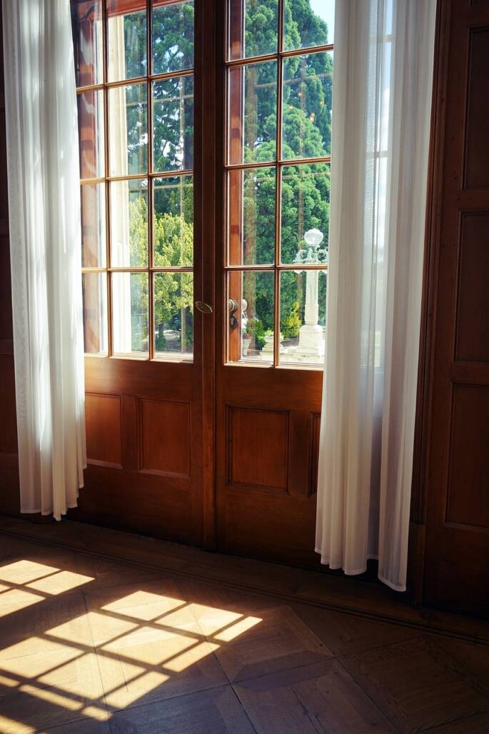 Cortinas para puertas exteriores