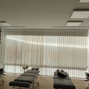 Las cortinas verticales