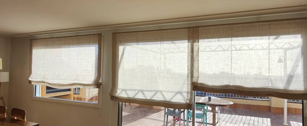Consejos para elegir cortinas y estores para el verano en Barcelona
