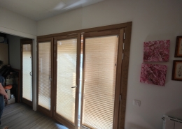 Installació cortines plisades