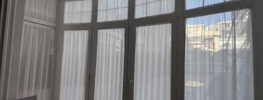 Projecte de visillos a un pis antic de l’eixample.
2