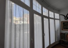 Projecte de visillos a un pis antic de l’eixample.