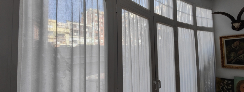 Projecte de visillos a un pis antic de l’eixample.