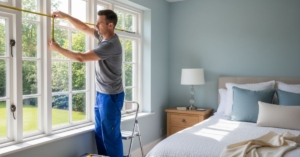 ¿Cómo medir el ancho y alto de la ventana para cortinas