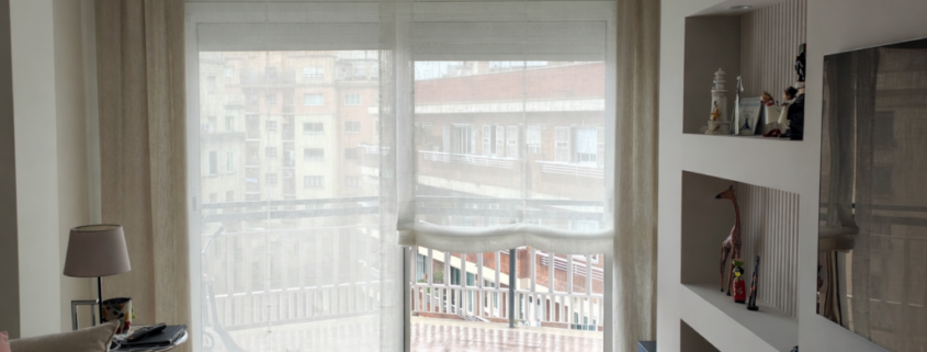 Projecte estors i sobrecortines barri Sagrada Familia